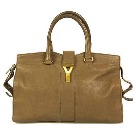 bag ysl chic cabas preowned|Yves Saint Laurent Small Cabas Chyc Leather Satchel on SALE.